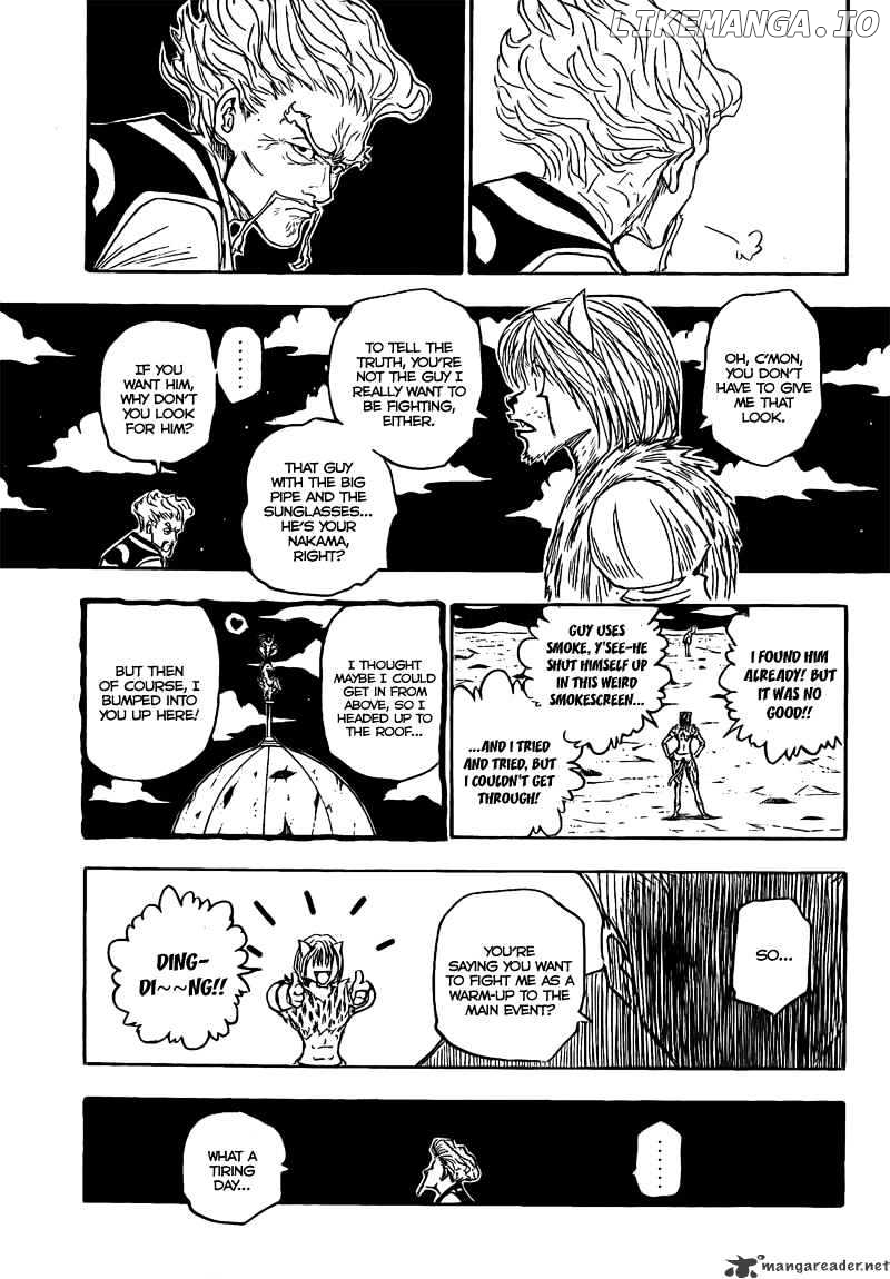 Hunter x Hunter, Chapter 278 image 13